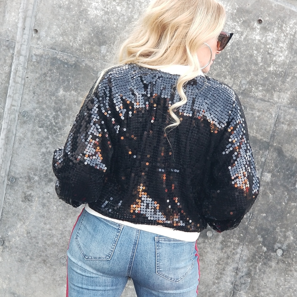 FREEDOM SEQUIN JACKET - Picture 3 of 6